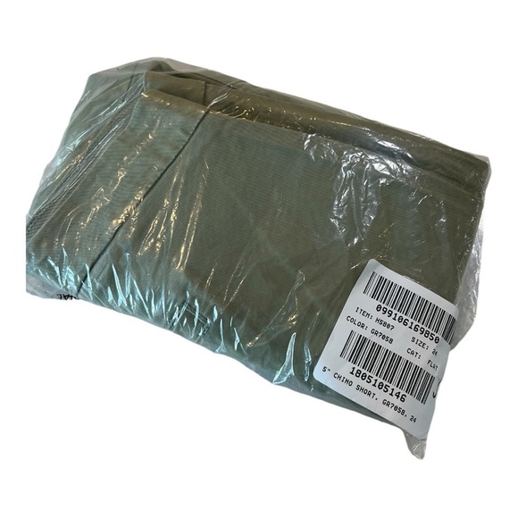 J. Crew Olive Sand 5" new stretch classic chino short in Plus Size 24 H5807 NEW - Picture 13 of 16